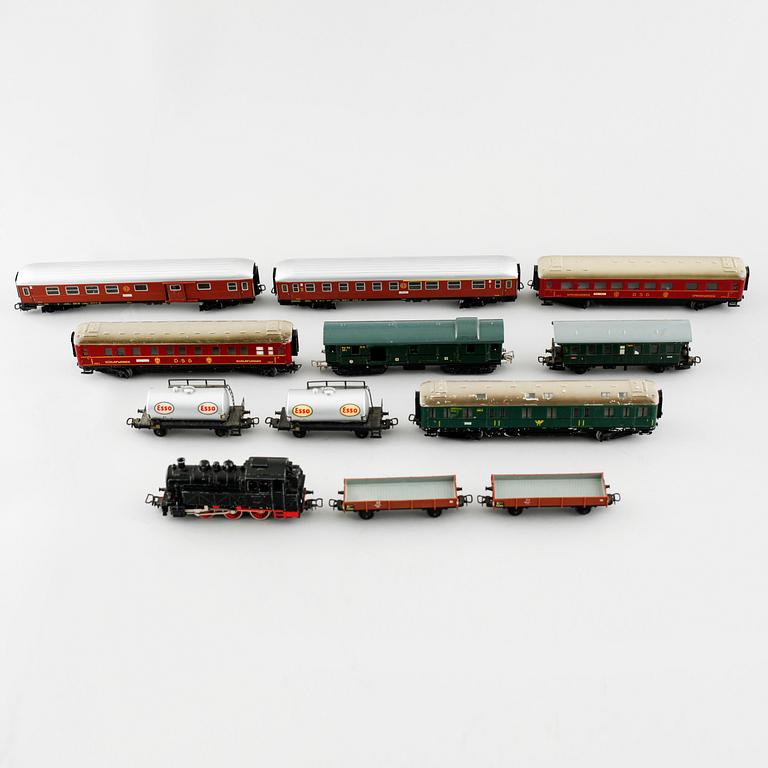 A train set collection, Märklin, Germany, second half of the 20th century.