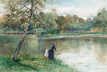 100. Anna Gardell-Ericson, Fiskefänge.