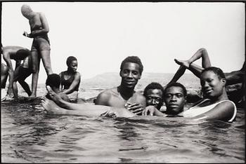 257. Malick Sidibé, 'À la Plage', 1974.