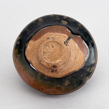 A Chinese Song dyansty glaced Temmoku bowl.