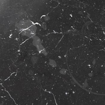 Louise Roe, a 'Roundabout' dining table with marble top.