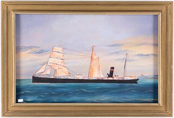 OKÄND KONSTNÄR, gouache, ej signerad.