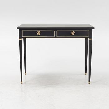 A Gustavian style desk, around 1900.