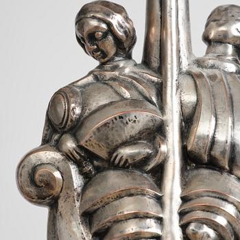 Per Torndahl, a Swedish Grace ceiling lamp, Atelier Torndahl, 1920s.