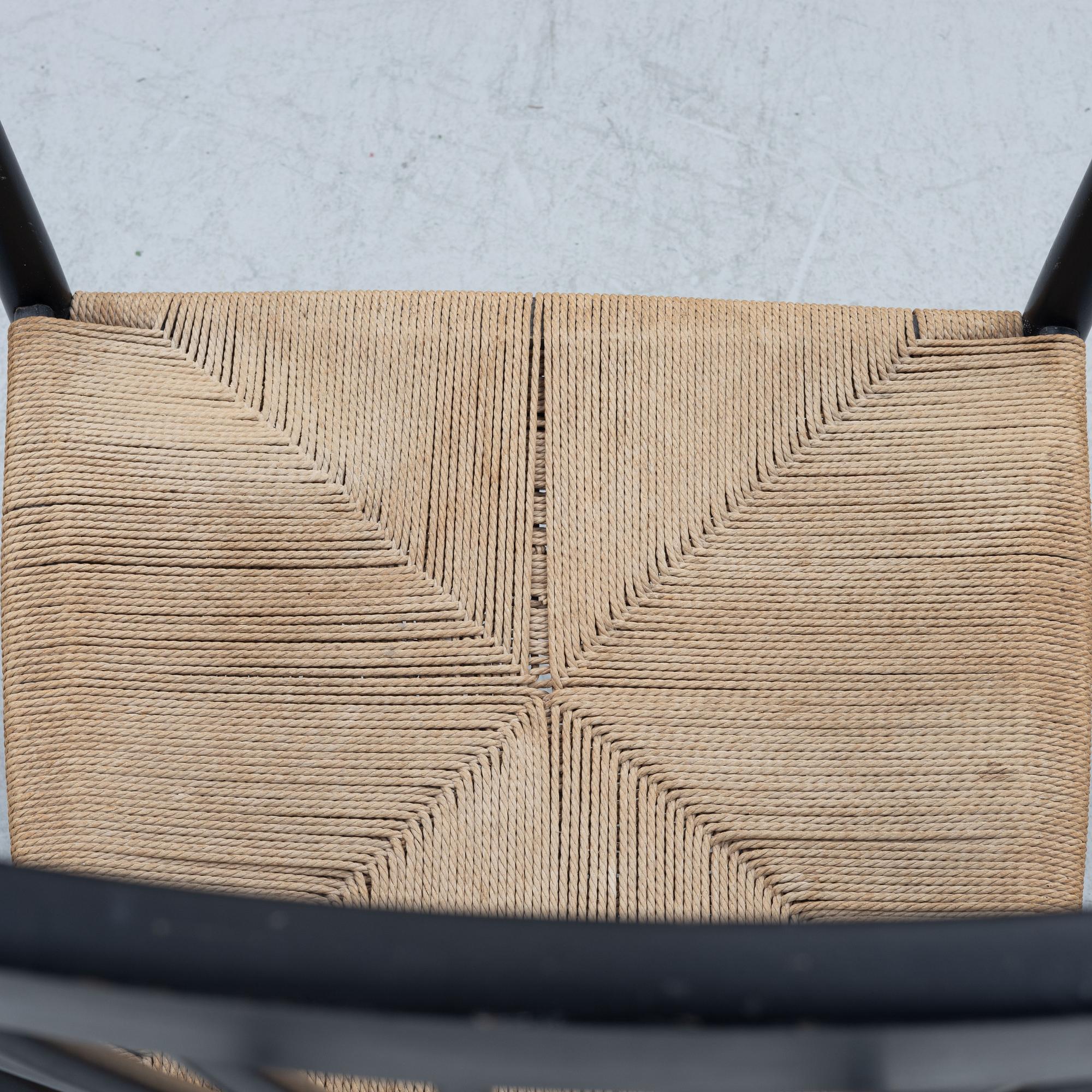 Hans J. Wegner, a 'J 16' rocking chair, Denmark late 20th Century.