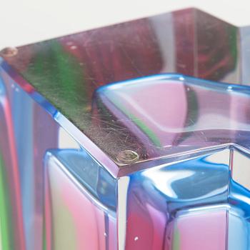 Helena Tynell, a glass vase, signed Helena Tynell Riihimäen Lasi Oy.