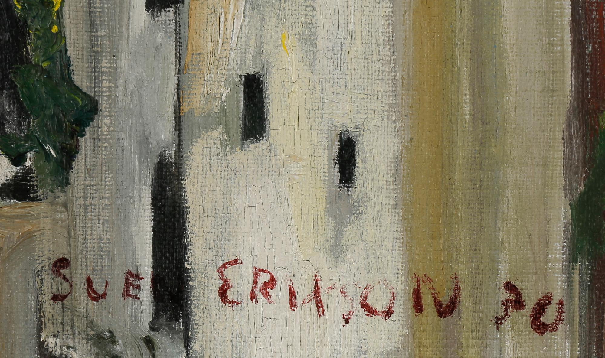 SVEN X:ET ERIXSON. Olja på duk. Sign Sven Erixson o dat -30.