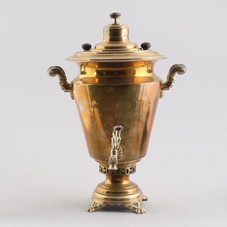 SAMOVAR, Vasili Batashev, Tula, Ryssland, 1800-talets andra hälft.