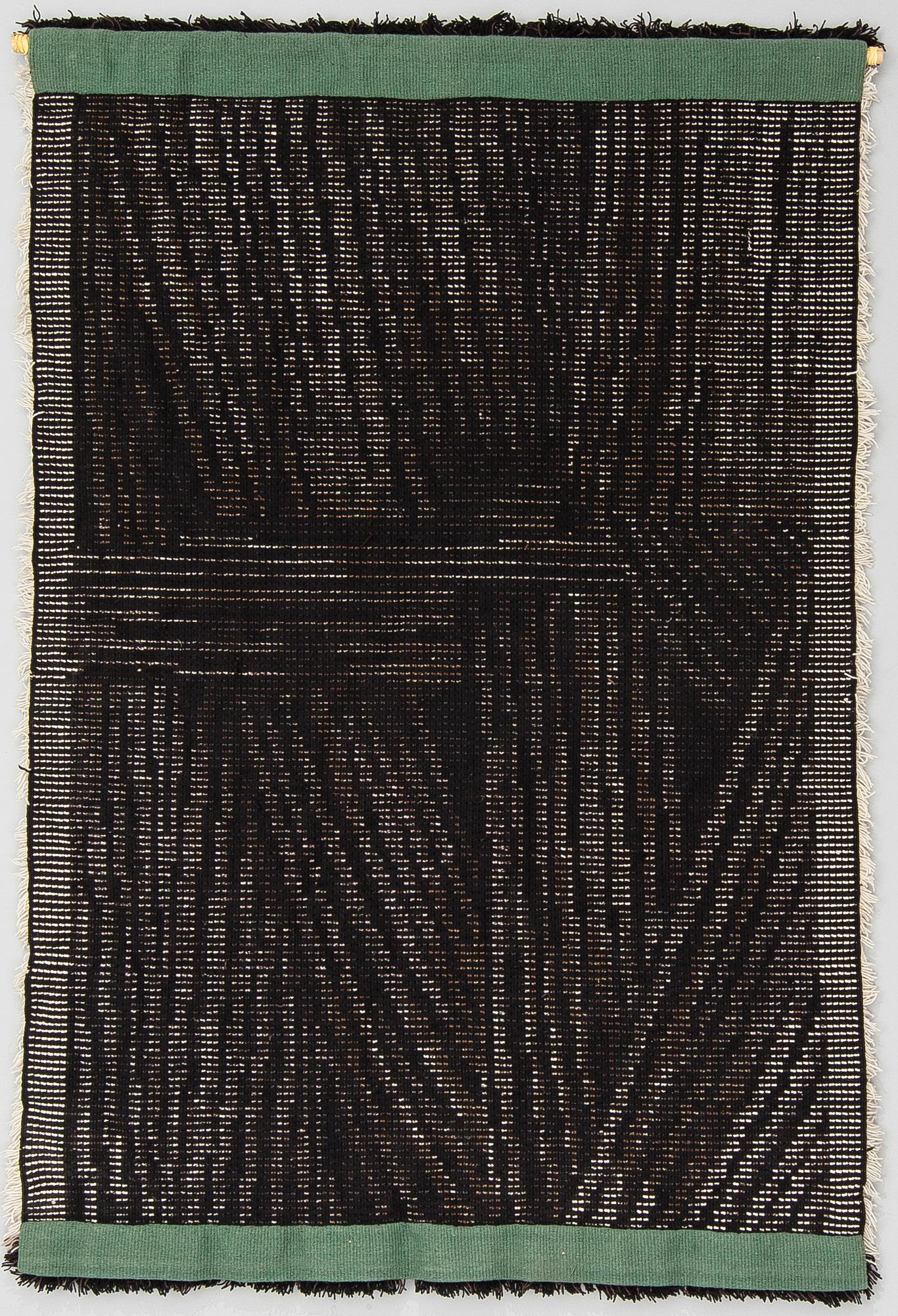 KIRSTI ILVESSALO, RYA. Kuhilaat. Hilkka Peltola vävare, 1983. Käsinkudottu.