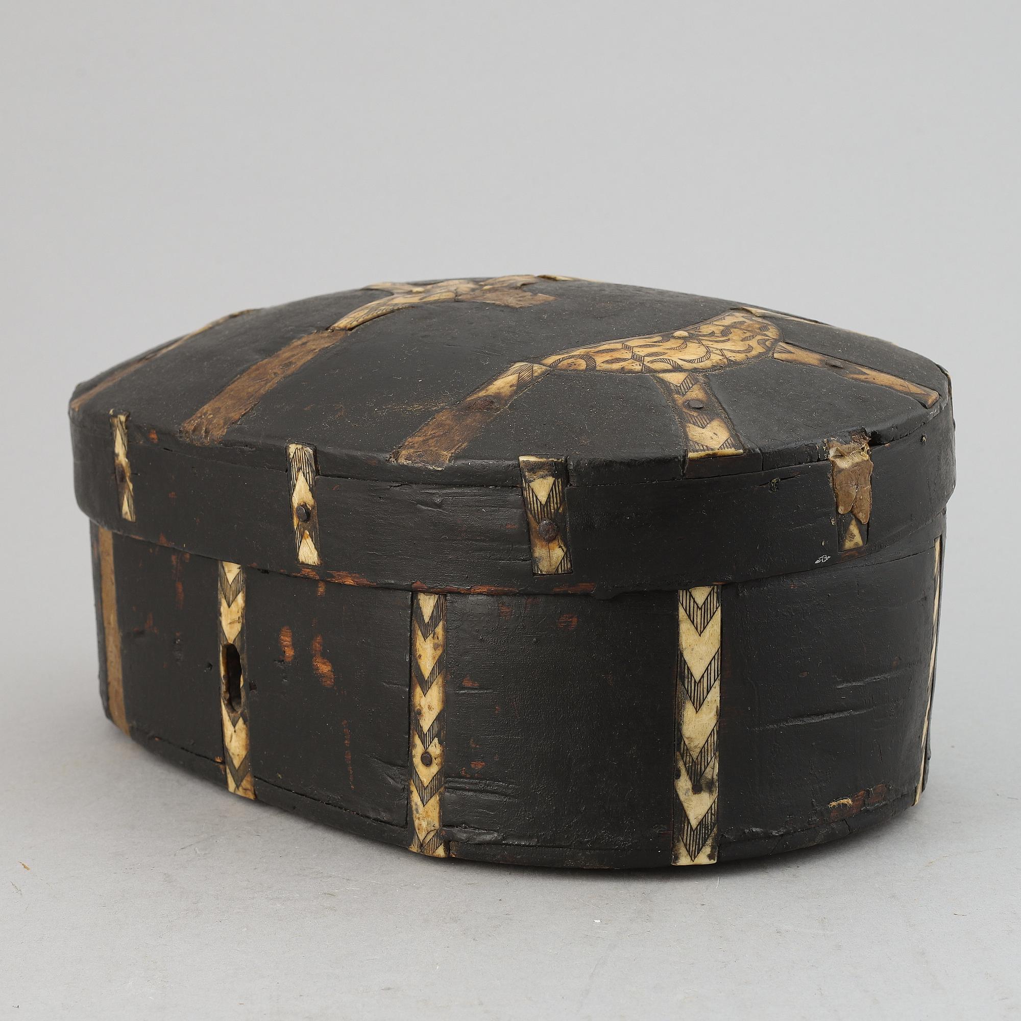 Svepask med lock, 17/1800-tal.
