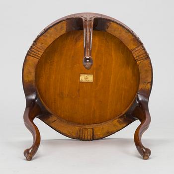 Brickbord, sterlingsilver och mahognyfaner, Mappin & Webb, London 1912, stommen av Paul Boman.