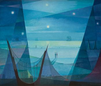 723. Sven Jonson, "Sommarnattens horisont".