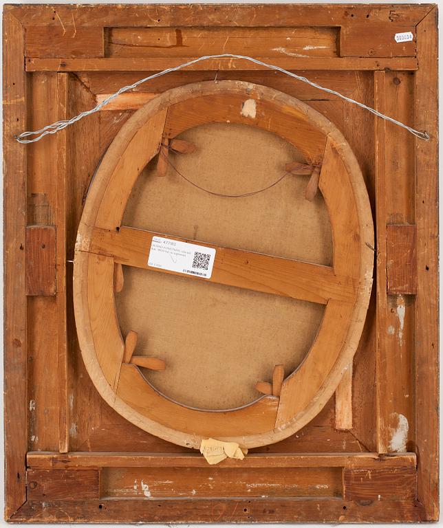 OKÄND KONSTNÄR, olja på duk, 1800-tal, ej signerad.