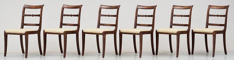 A Swedish grace dinner suite, possibly by Carl Malmsten, Bodafors, 1920-30's.