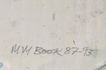 MAX MIKAEL BOOK, blandteknik, signerad och daterad 87-93.