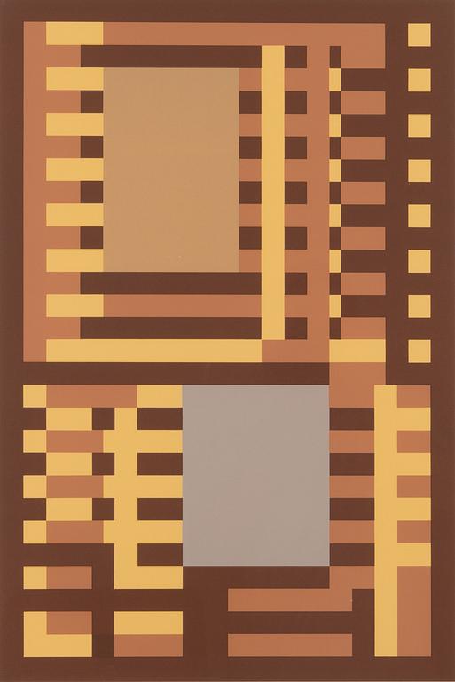 SAM VANNI, serigraph, signed and dated -89, numbered 24/75.