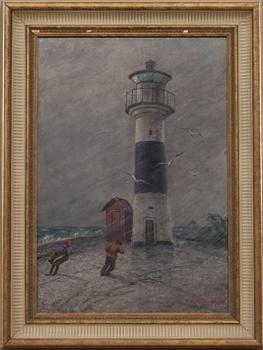 STEN EKENDAHL, oljemålning på duk, signerad.