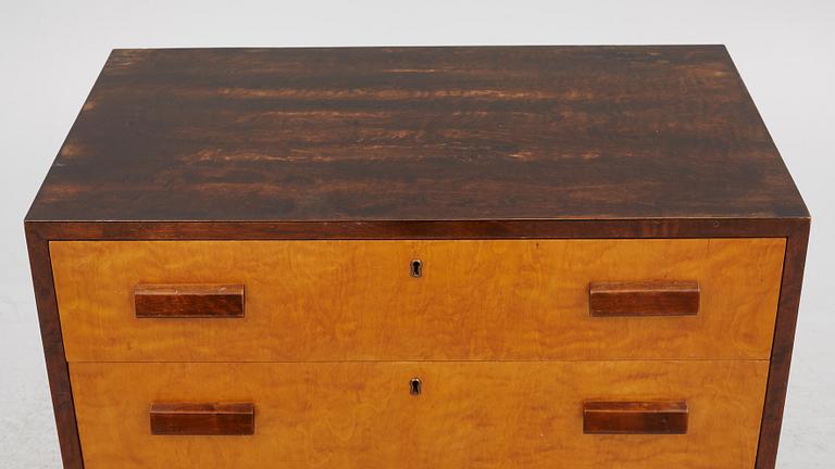 Chest of drawers, functionalism, first half of the 20th century.