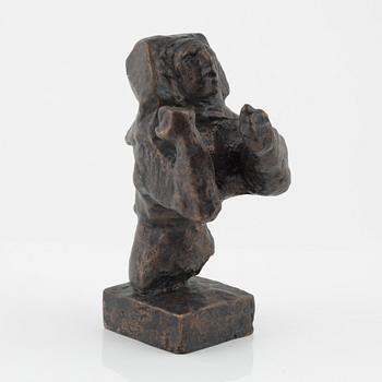 Bror Marklund, sculpture, signed,bronze, height 23 cm.