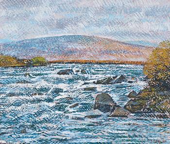 278. Erkki Luhtala, FOAMING RAPIDS.