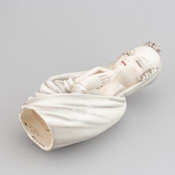 Rudolf Knörlein, figurin, keramik. Goldscheider, Österrike, formgiven omkring 1935.