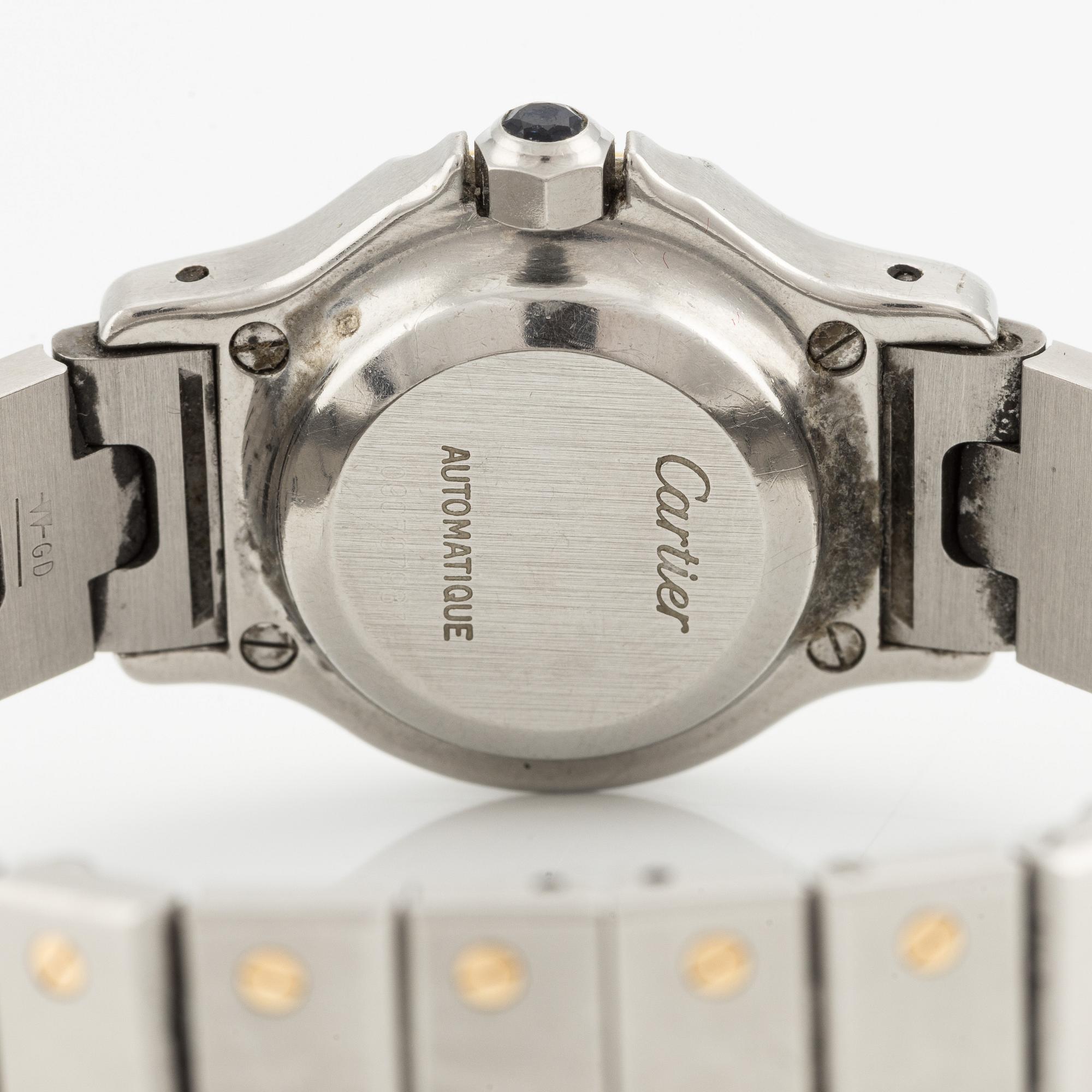 Cartier, Santos Ronde, wristwatch, 24 mm.