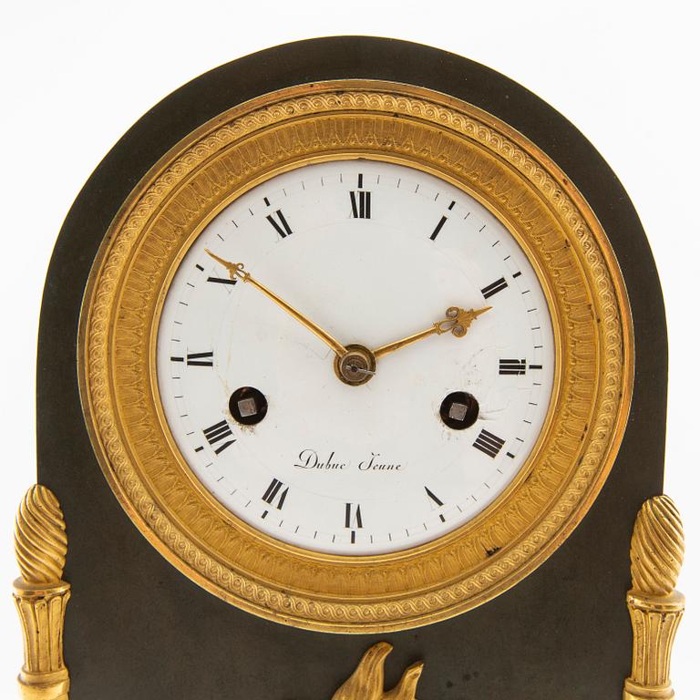 Jean-Baptiste-Gabriel Dubuc table pendulum Paris early 19th century.