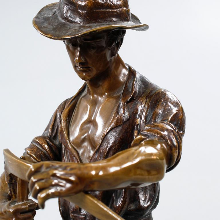 A bronze sculpture signed by Füllborn, second half of the 20th century.