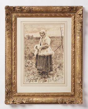 Anders Zorn, Grandmother.