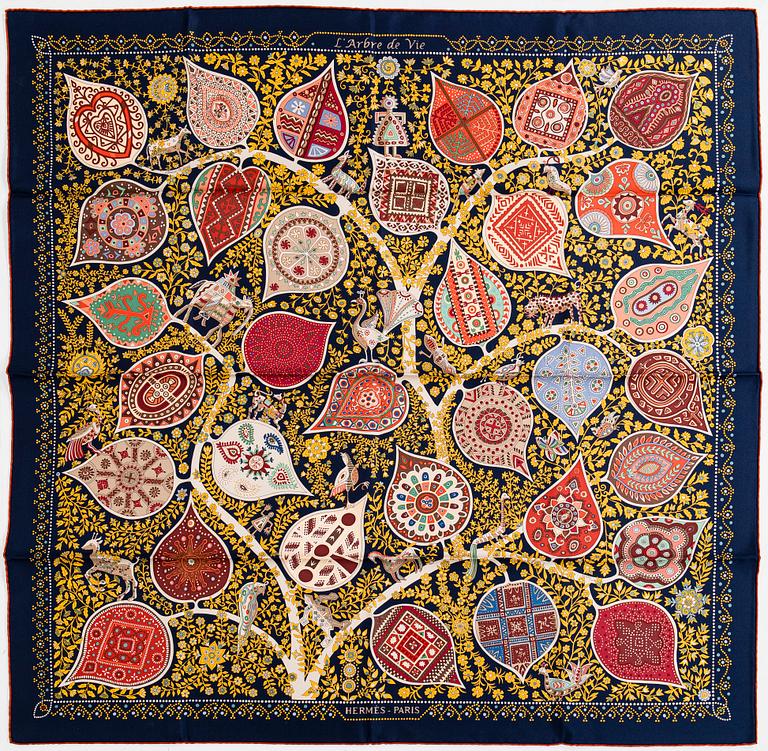 Hermès, huivi "L'Arbre de vie".