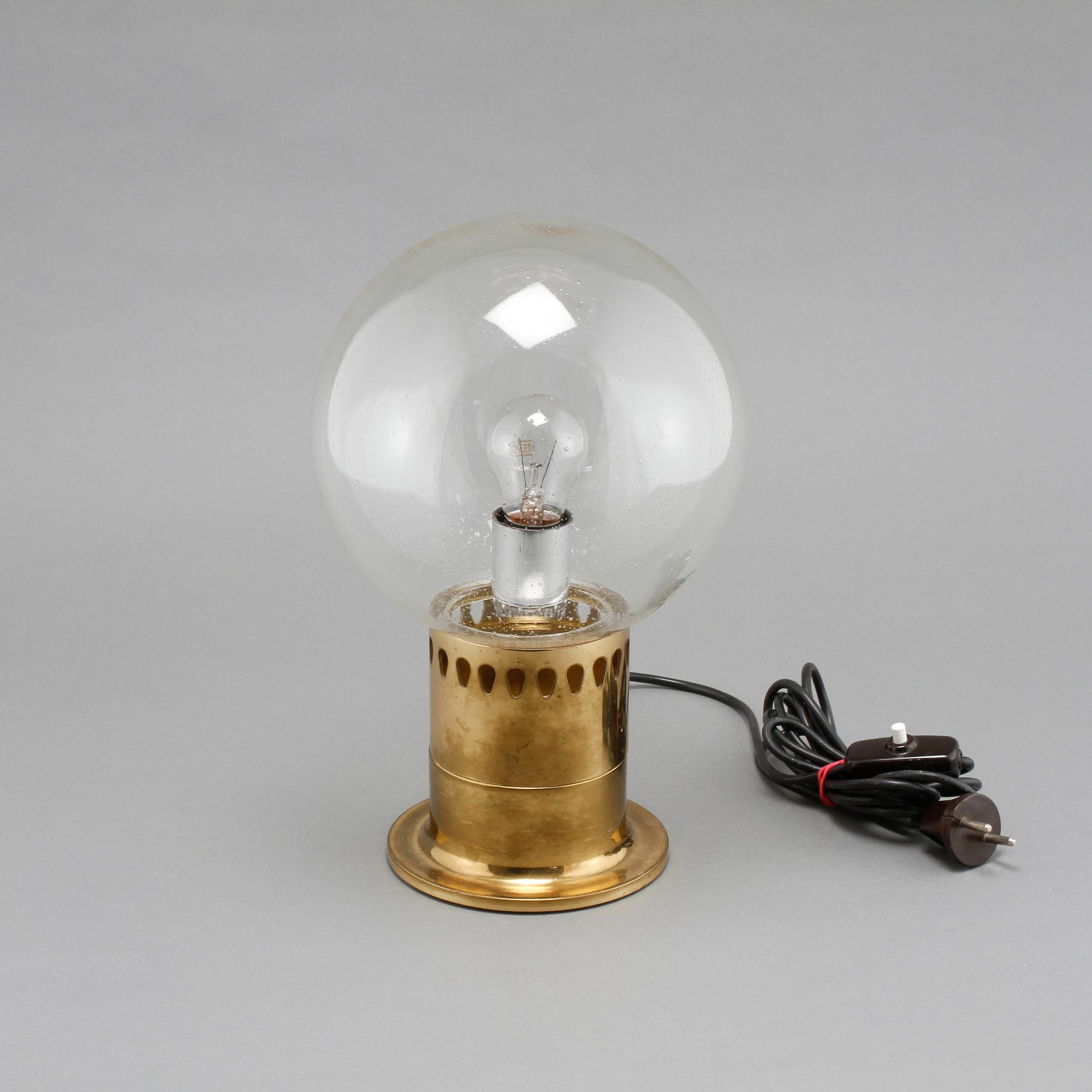 BORDSLAMPA, Hans Agne Jakobsson, Markaryd, 1960/70-tal.