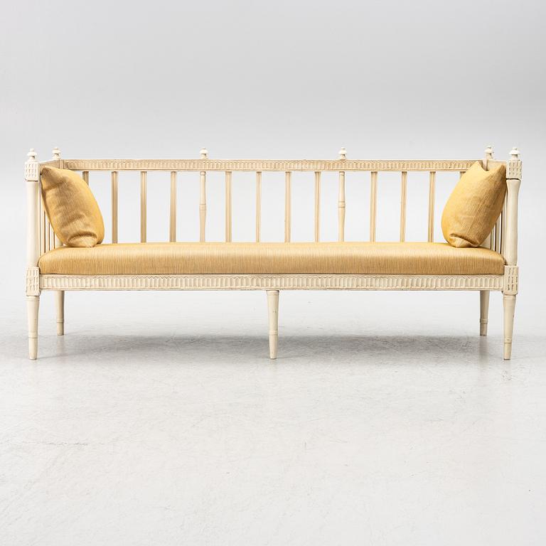 Soffa, sengustaviansk, 1700-talets slut.