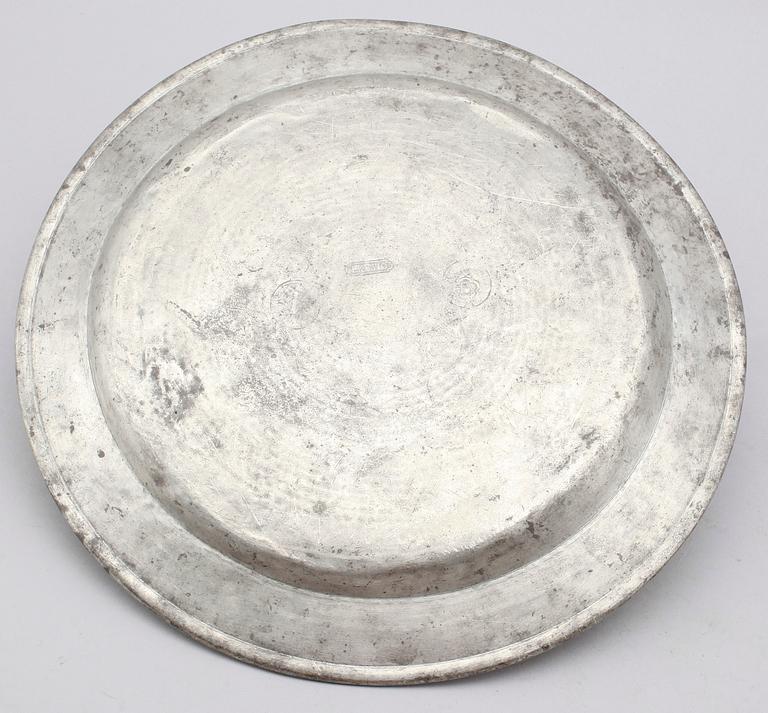 FAT, tenn, Nicolaus  Justelius, Eksjö 1795.