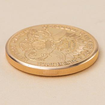 Rolex, "Coin Watch", "Twenty Dollars 1904", ca 1968.