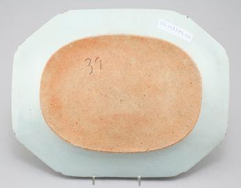 STEKFAT, porslin, Kina, 1700-tal.