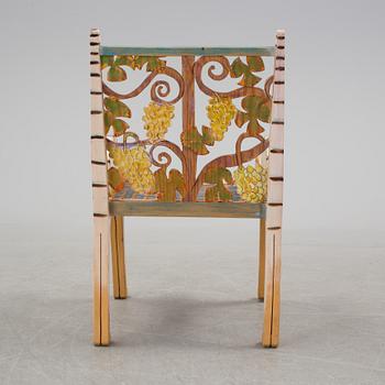 A chair by Gérard Rigot, France, signed and dated -92.