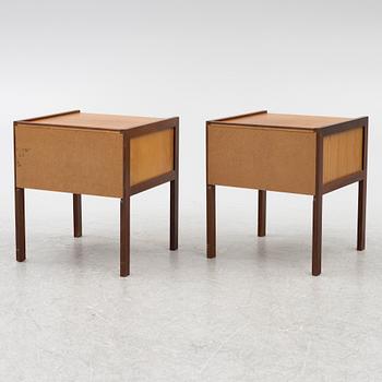 Gillis Lundgren, A set of two bedside tables, IKEA, 1960/70's.