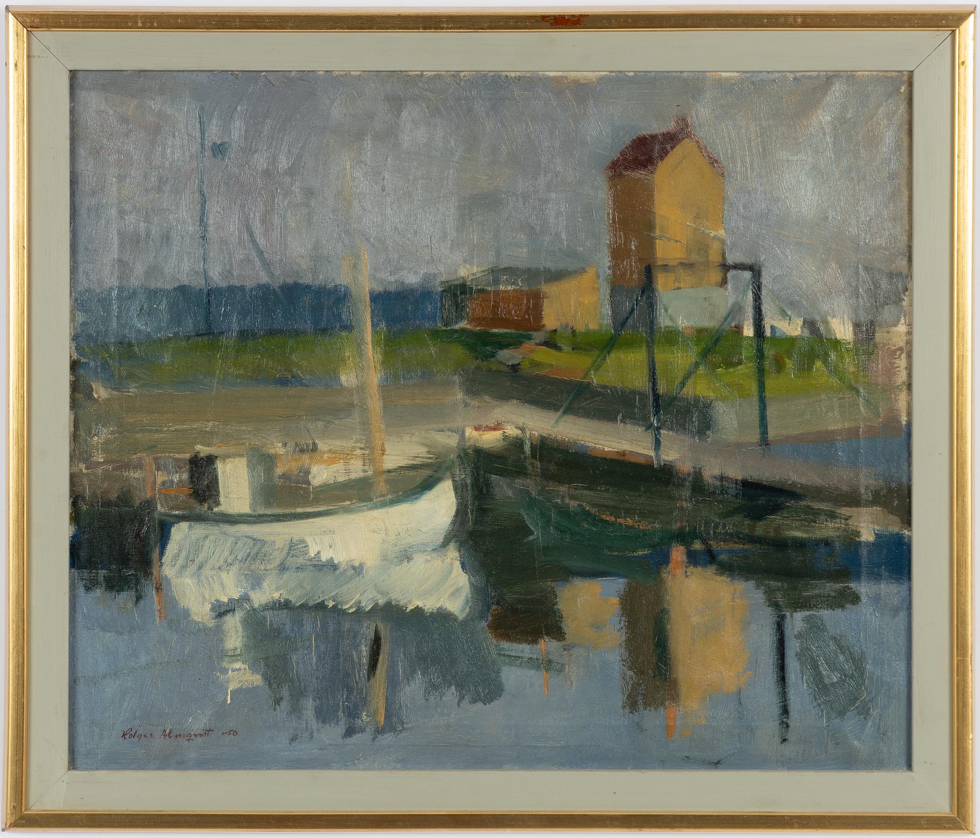 Holger Almqvist, Hamnscen.