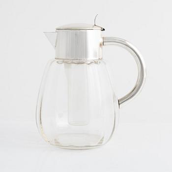Lemonade jug/cocktail jug, sold by the company Svenskt Tenn, second half of the 20th century.