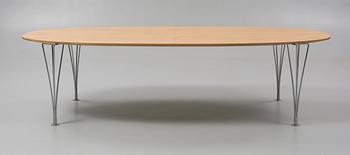 BORD, "Superelips", Bruno Mathsson och Piet Hein, Fritz Hansen, formgivet 1964.