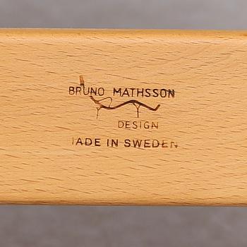 FÅTÖLJ, "Pernilla", Bruno Mathsson, 1900-talets andra hälft.