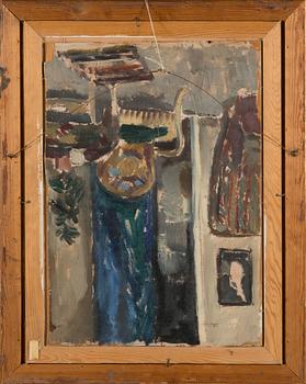Anton Lindforss, oil on board, signed and dated -16.