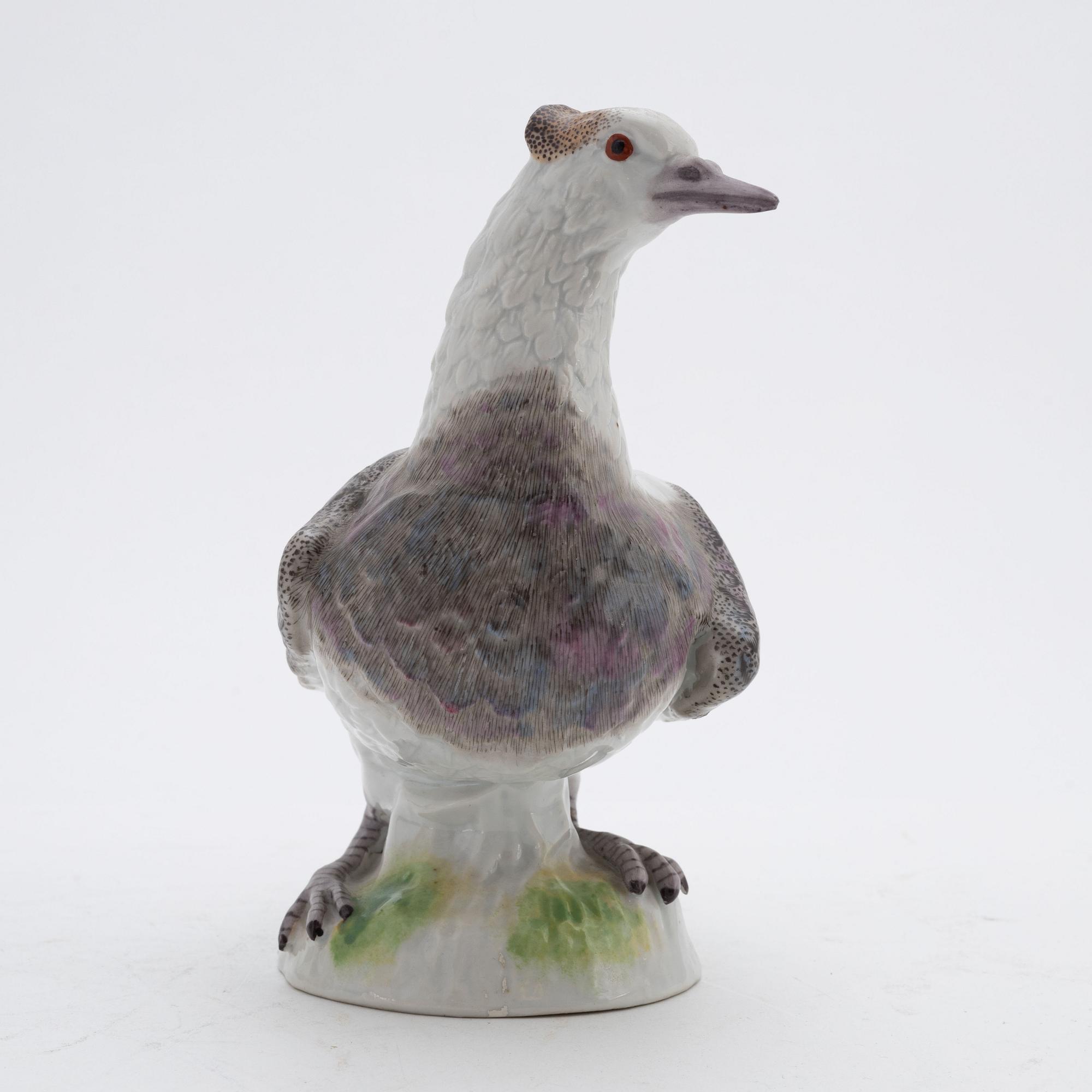 Three porcelain figurines, 19th-20th Century.