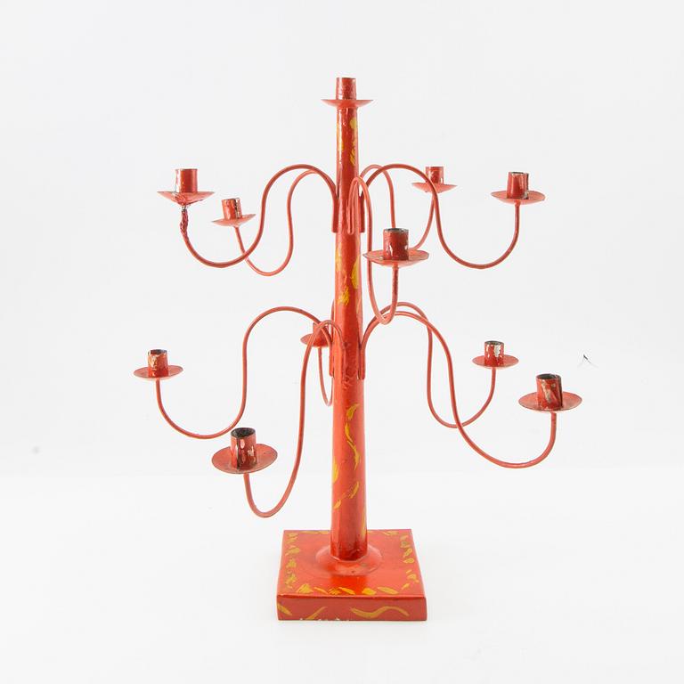 Candelabrum dated 1901.