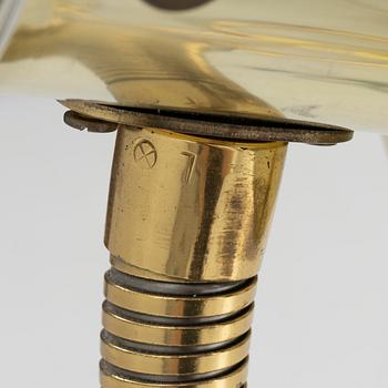 Anders Pehrson, Floor lamp and table lamp, “Bumling”, Ateljé Lyktan, Åhus.