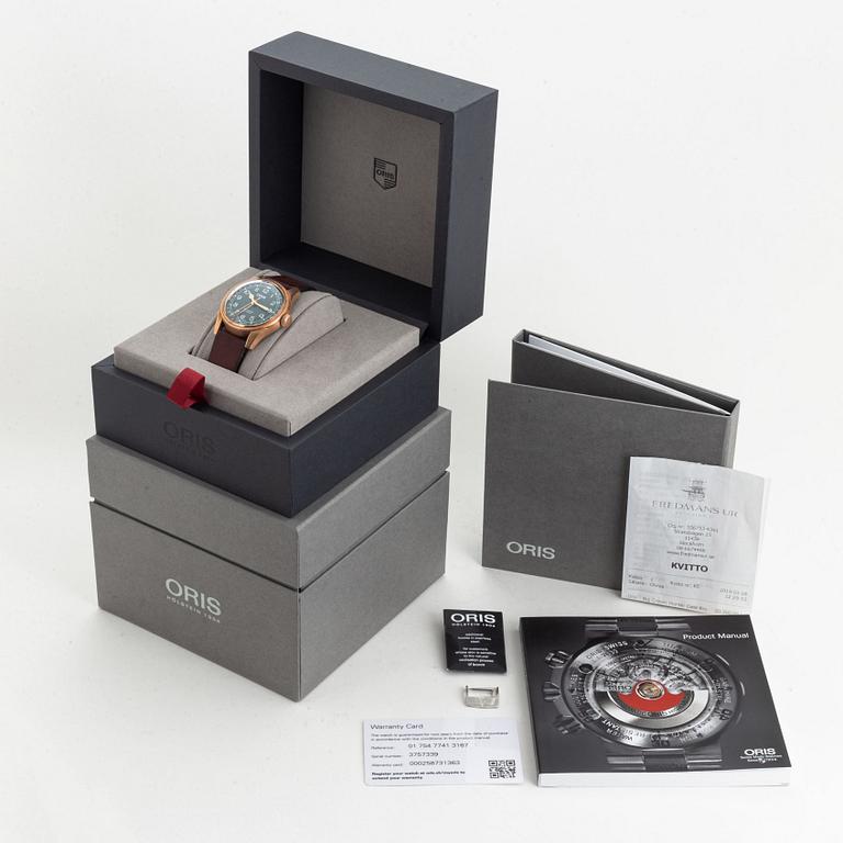 Oris, Big Crown Pointer Date, wristwatch, 40 mm.