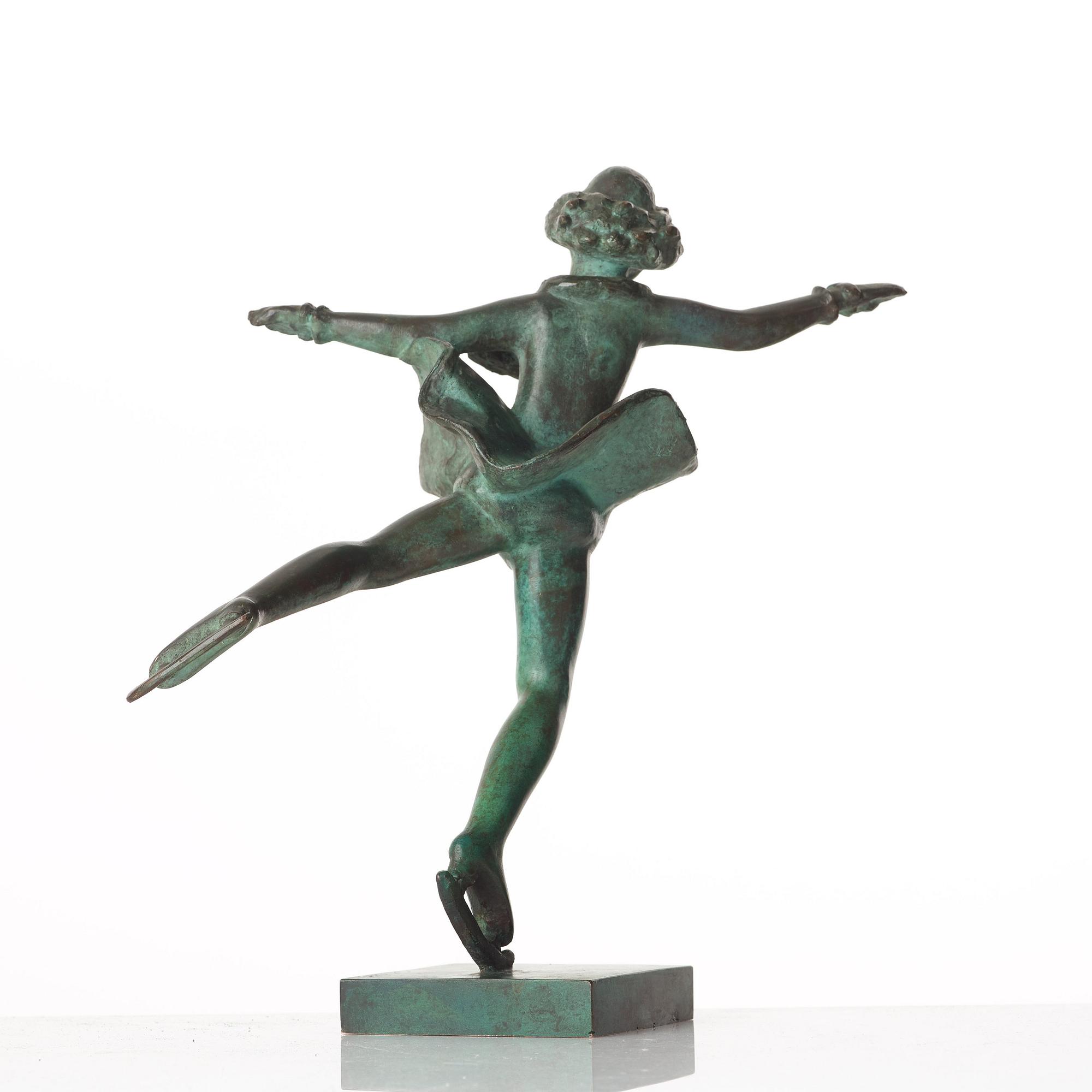 Carl Milles, "Skridskoprinsessan".
