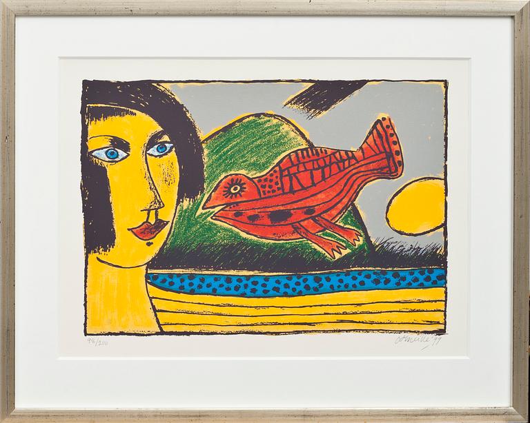 BEVERLOO CORNEILLE, färgserigrafi, signerad och numrerad 98/200.