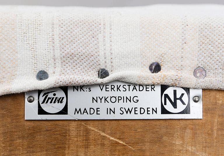 KARMSTOLAR, 1 par, "563-037", Bengt Ruda för Nordiska Kompaniets "Triva"-serie, 1900-talets  mitt.