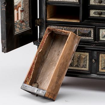 KABINETTSKÅP, barock, 1600-tal.